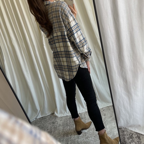 Plaid Button Down Shirt  — Multi - Picture 8 of 8